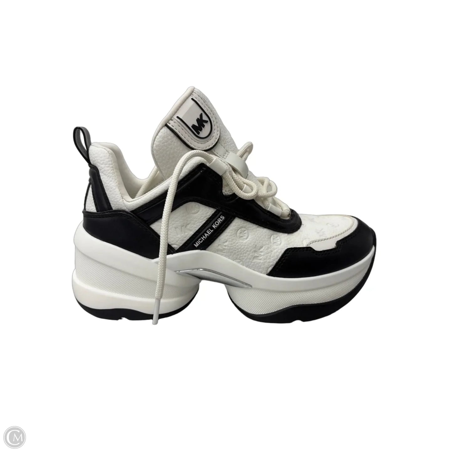 Shoes Designer By Michael Kors In Black & White, Size: 8