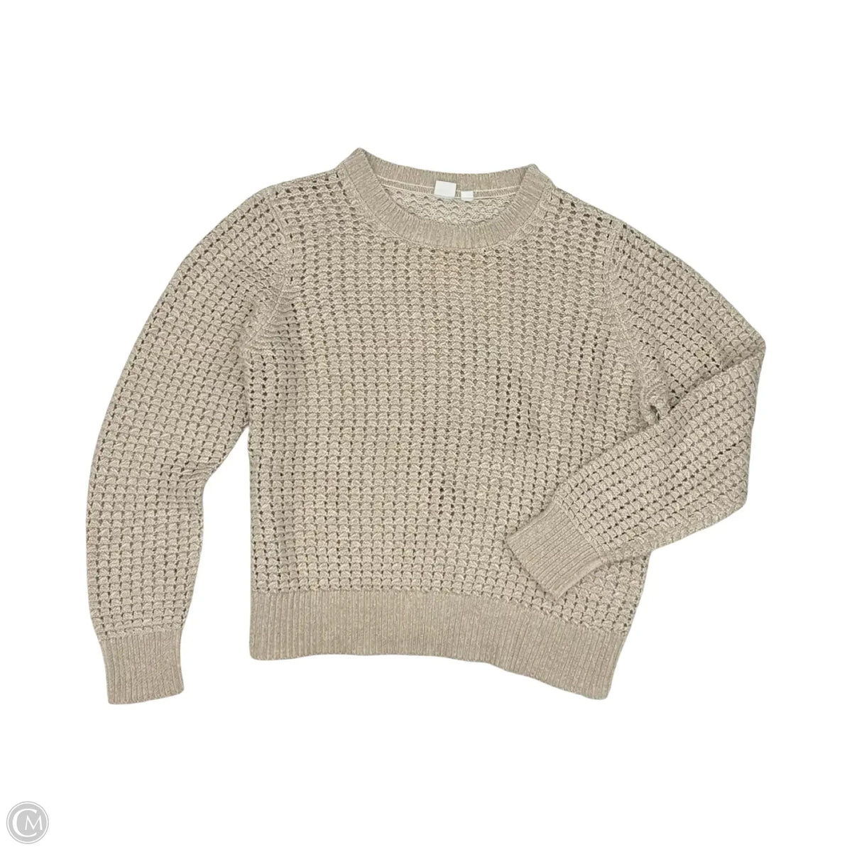 Sweater By Gap In Tan, Size: L