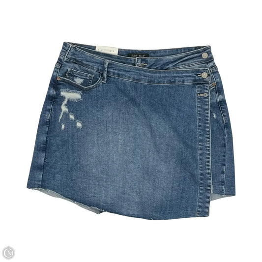 Skort By Judy Blue In Blue Denim, Size: 1x
