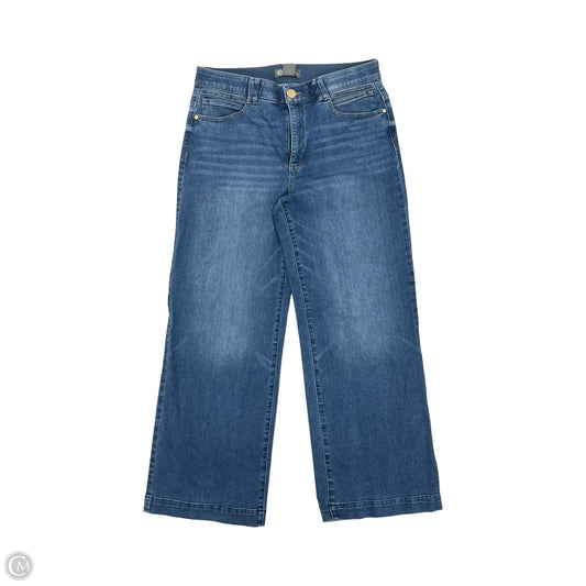 Jeans Wide Leg By Democracy In Blue Denim, Size: 14