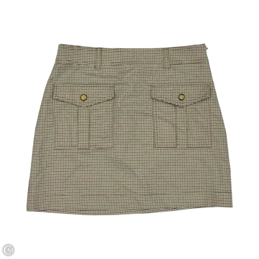 Skirt Mini & Short By Loft In Tan, Size: 8