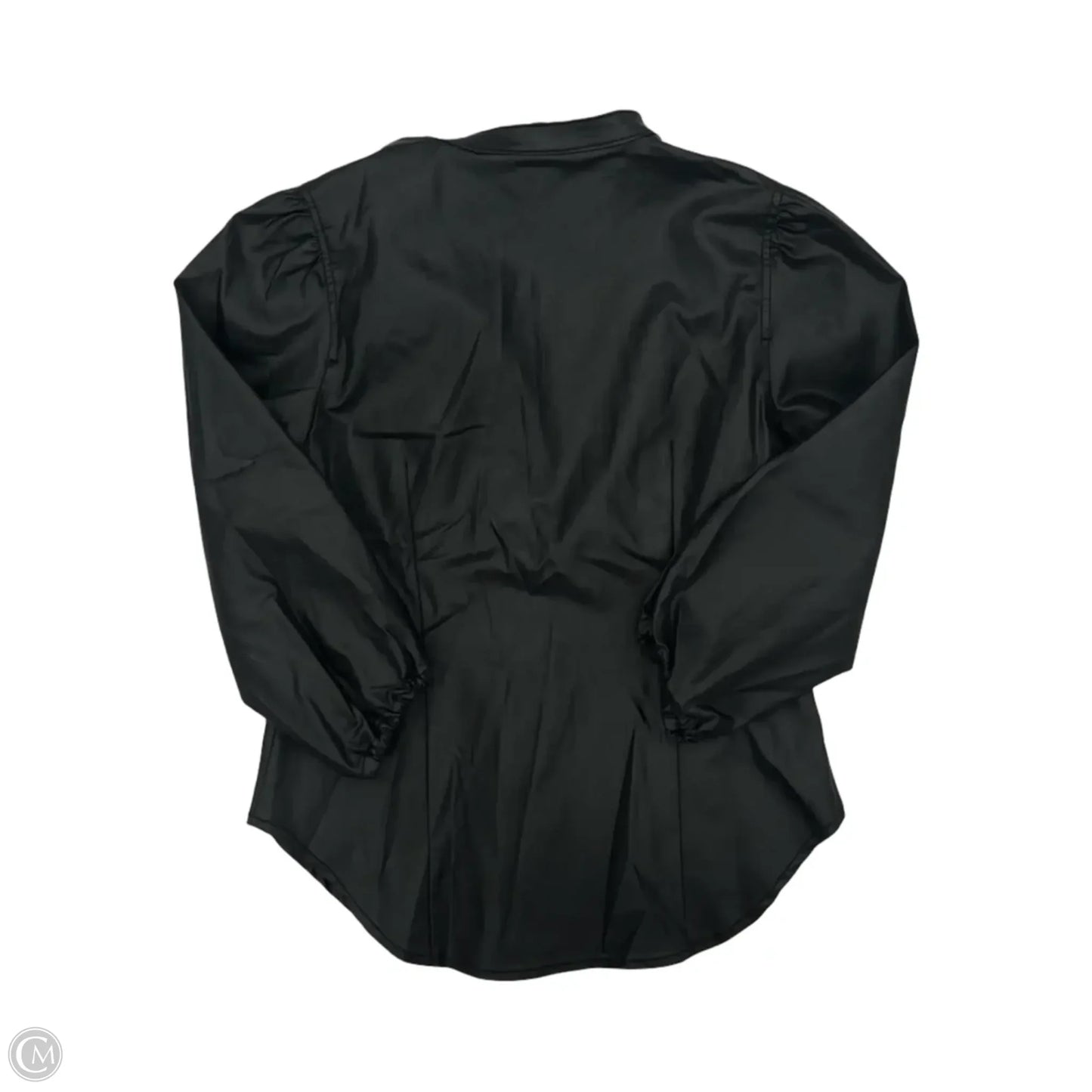 Blouse Long Sleeve By White House Black Market In Black, Size: S