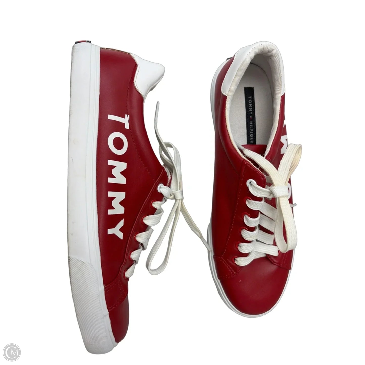 Shoes Sneakers By Tommy Hilfiger In Red, Size: 9.5
