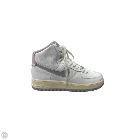 Shoes Athletic By Nike In White, Size: 9