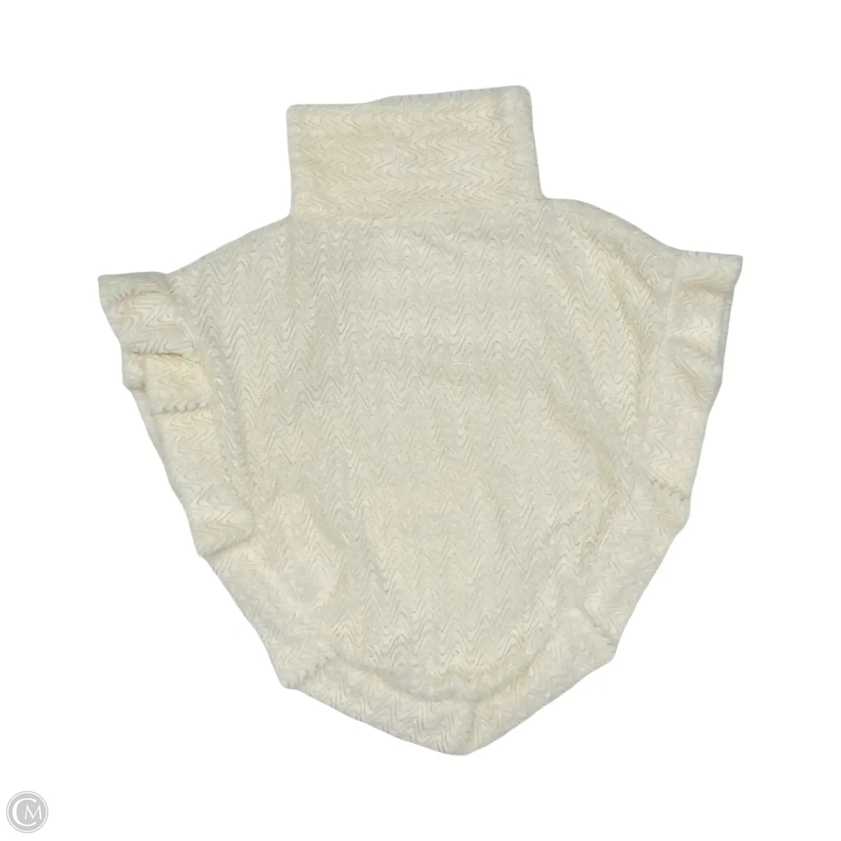 Poncho By Cato In Cream, Size: Onesize