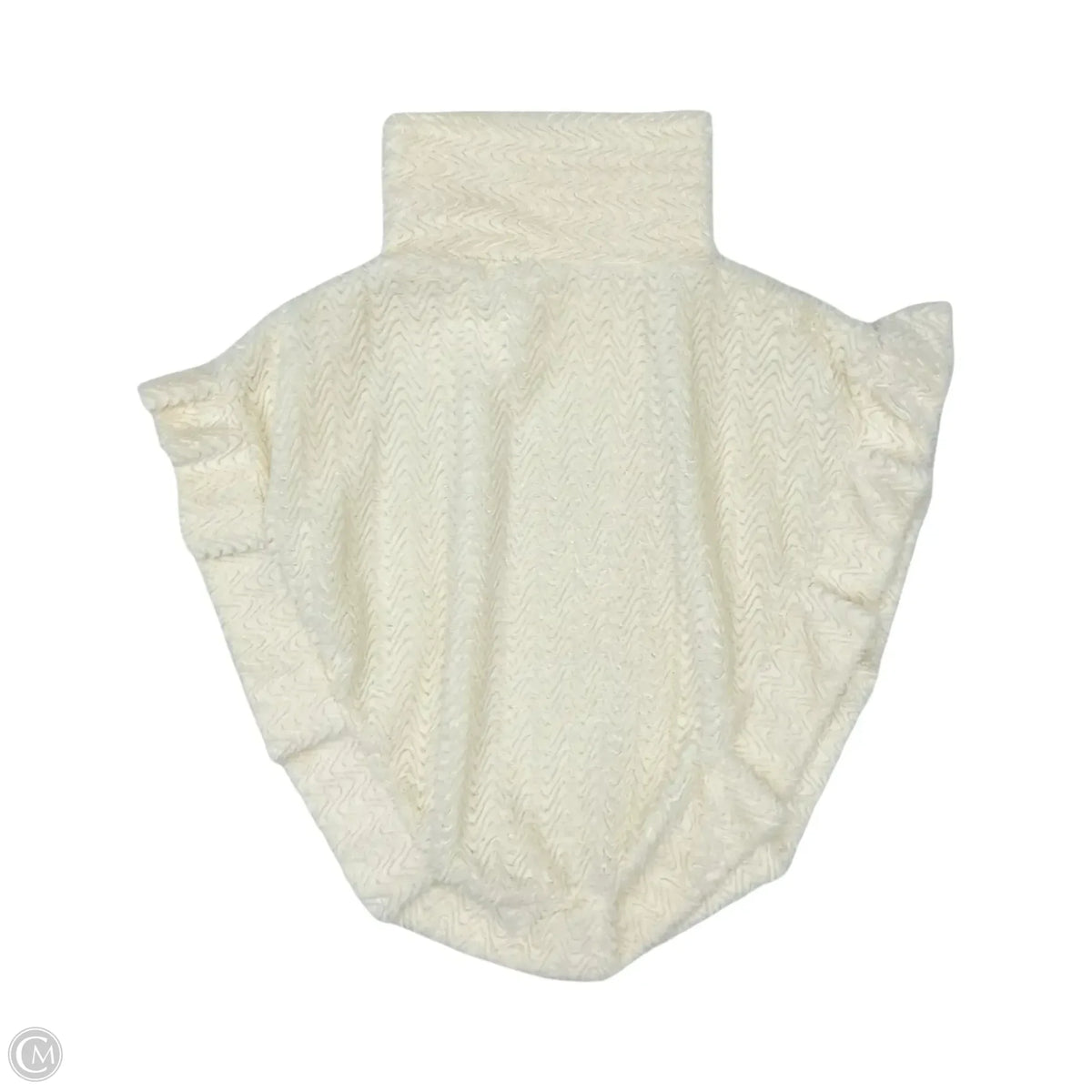 Poncho By Cato In Cream, Size: Onesize