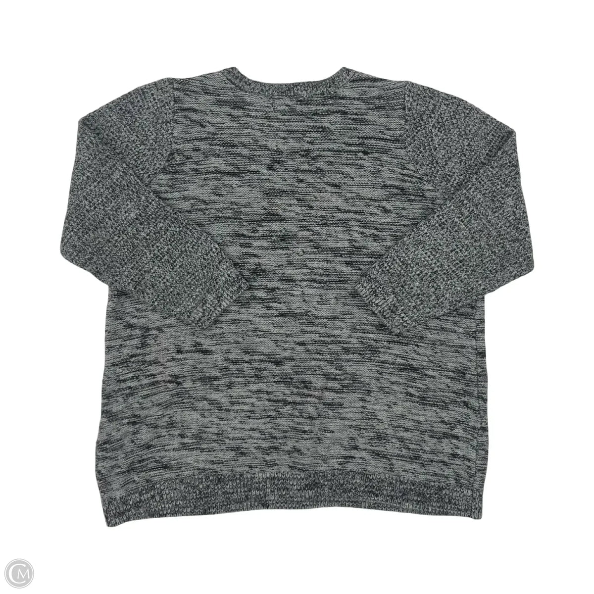 Sweater By Croft And Barrow In Grey, Size: 1x