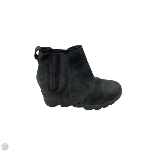 Boots Ankle Heels By Sorel In Black, Size: 8.5