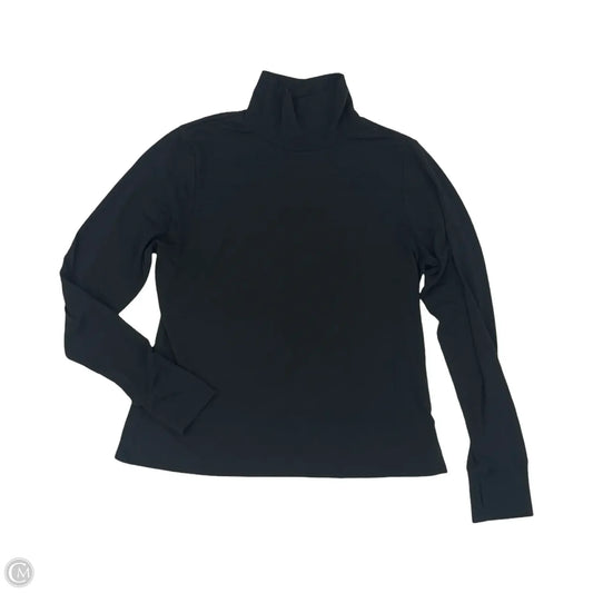 Top Long Sleeve By Gapfit In Black, Size: L