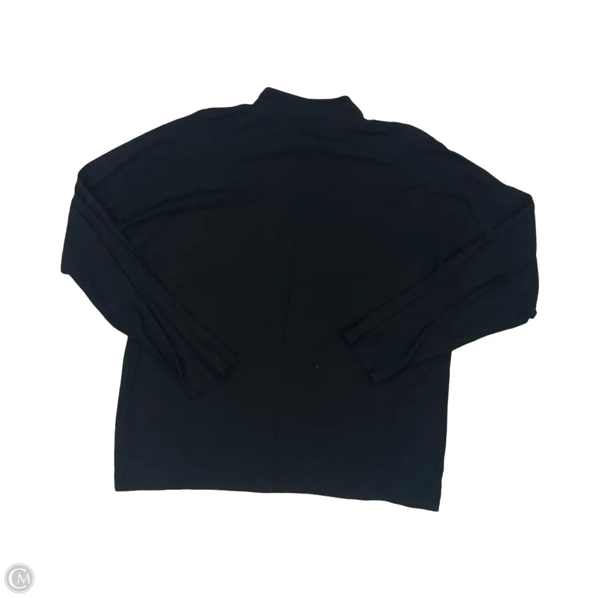 Top Long Sleeve By Talbots In Black, Size: L