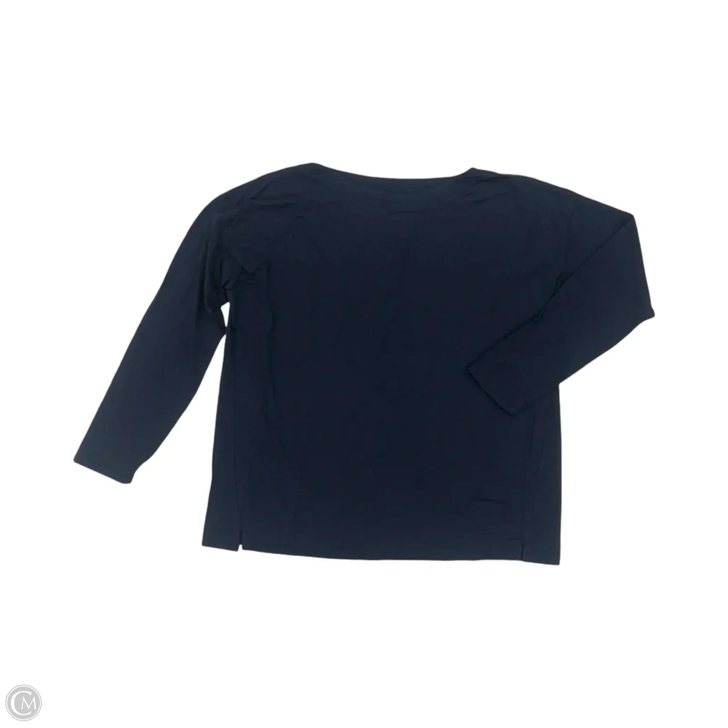 Top Long Sleeve By J. Jill In Navy, Size: M