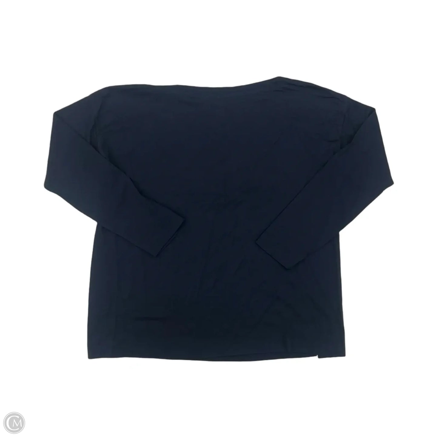 Top Long Sleeve By J. Jill In Navy, Size: M