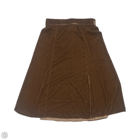 Skirt Midi By J. Crew In Brown, Size: M