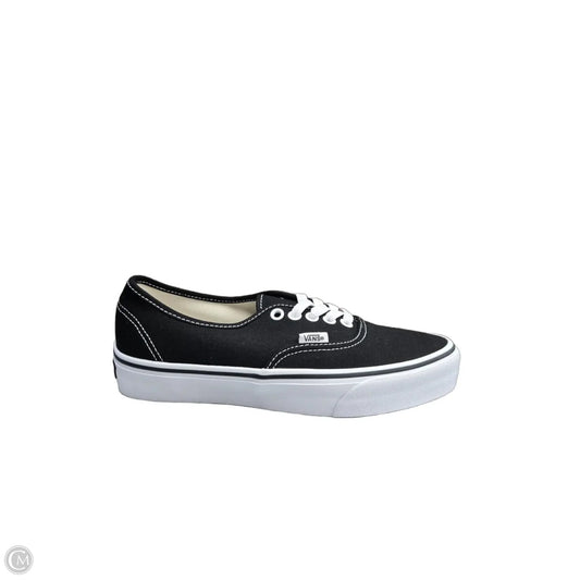 Shoes Sneakers By Vans In Black, Size: 8