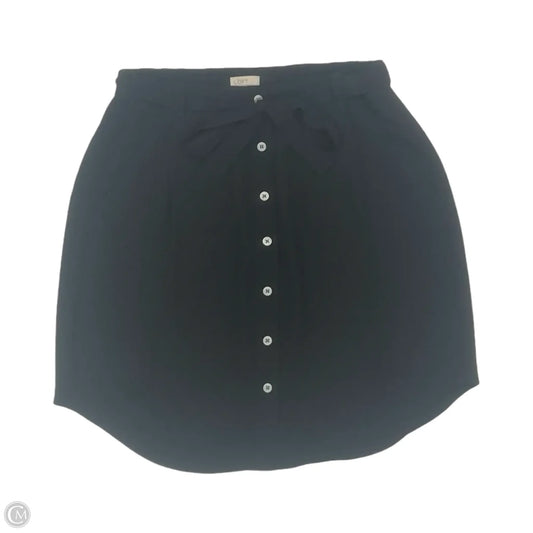 Skirt Mini & Short By Loft In Black, Size: Xs