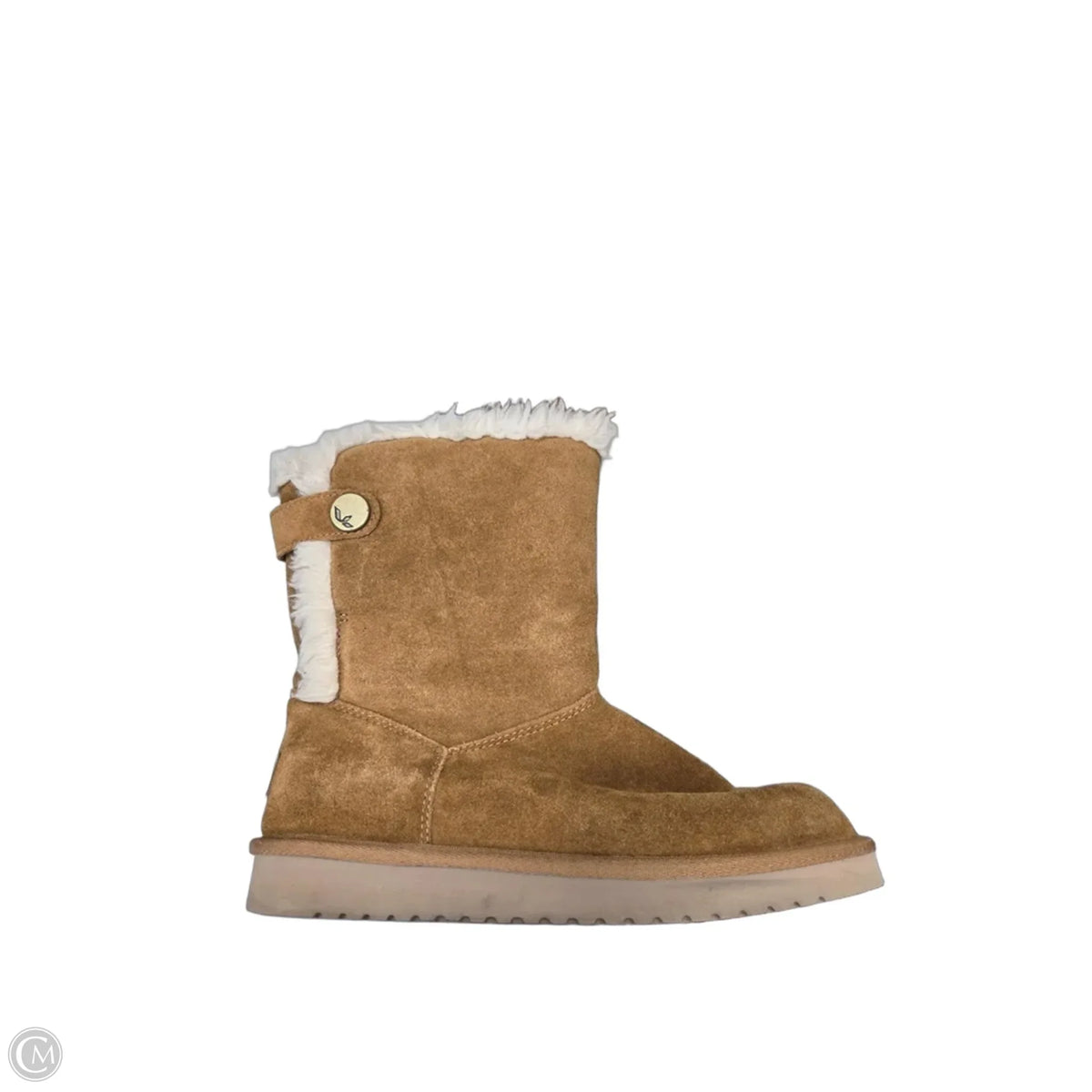 Boots Ankle Flats By Koolaburra By Ugg In Brown, Size: 9