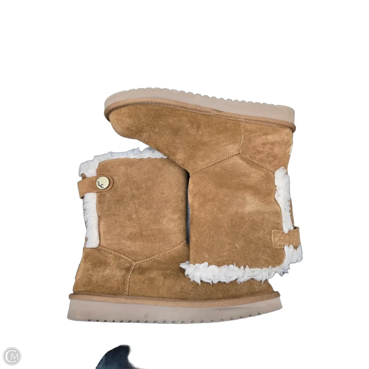 Boots Ankle Flats By Koolaburra By Ugg In Brown, Size: 9