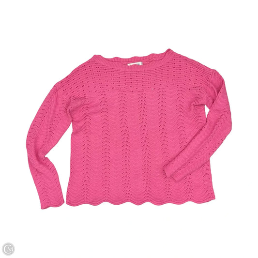 Sweater By Clothes Mentor In Pink, Size: Xl
