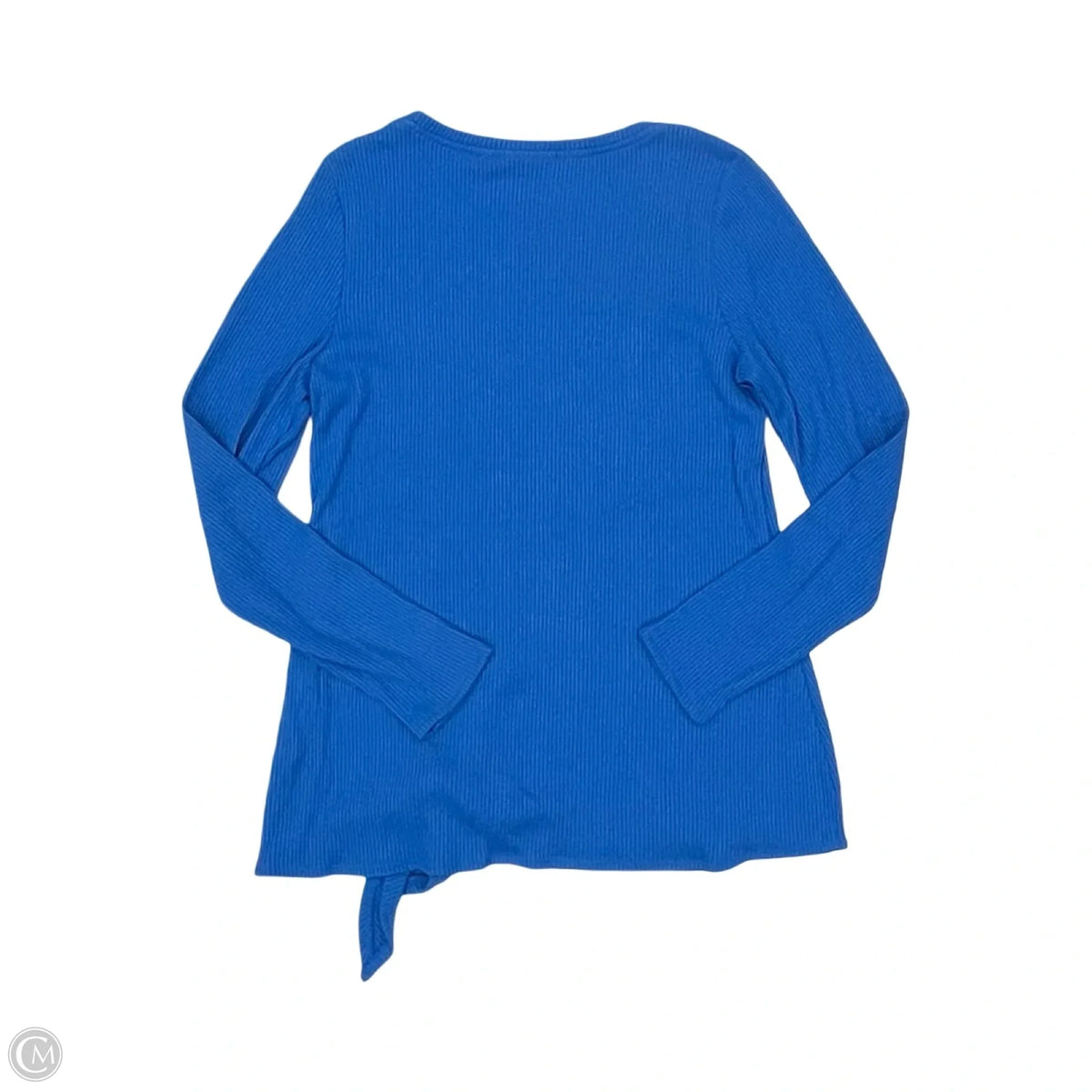 Top Long Sleeve By Apt 9 In Blue, Size: M