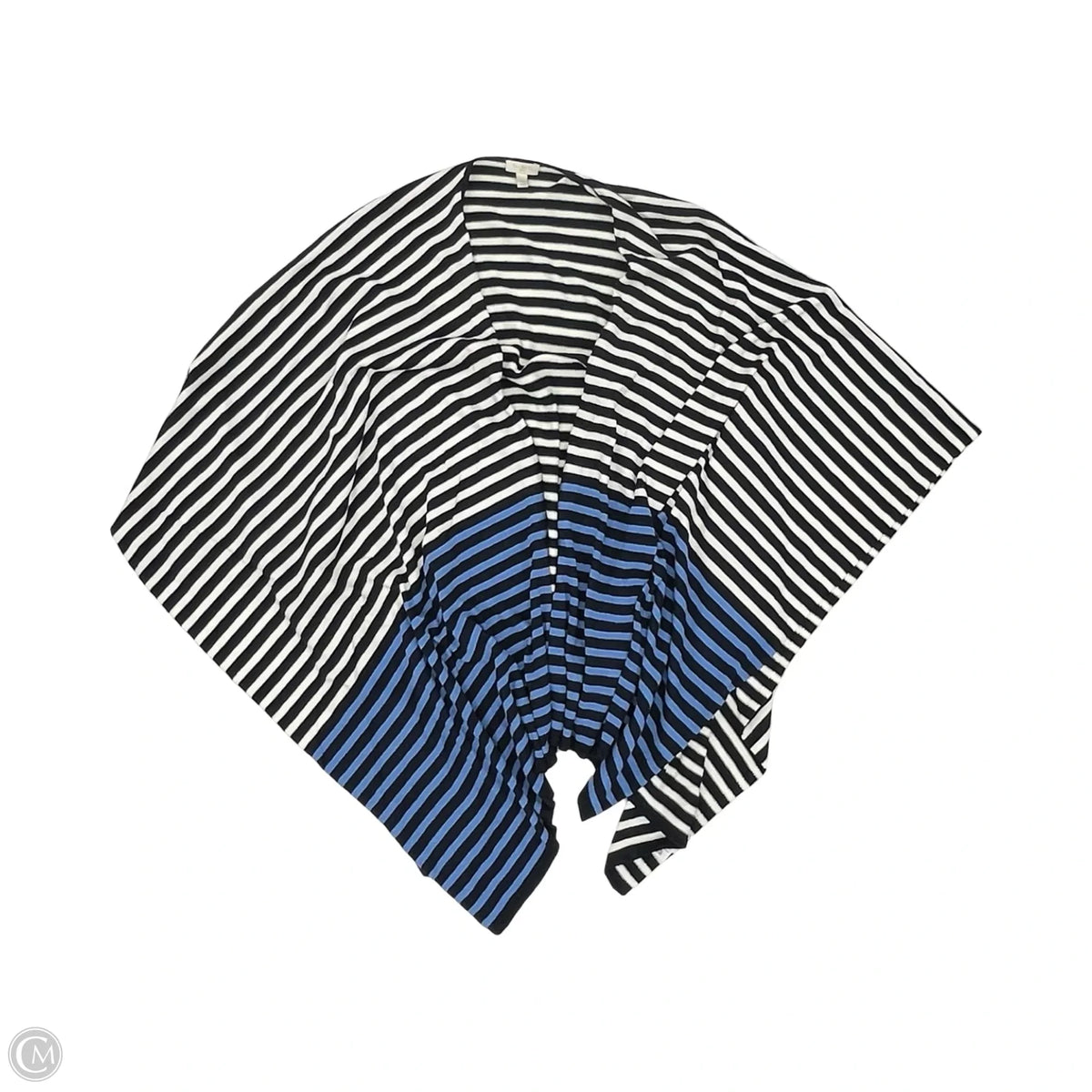 Shawl By Talbots In Blue & White, Size: Onesize