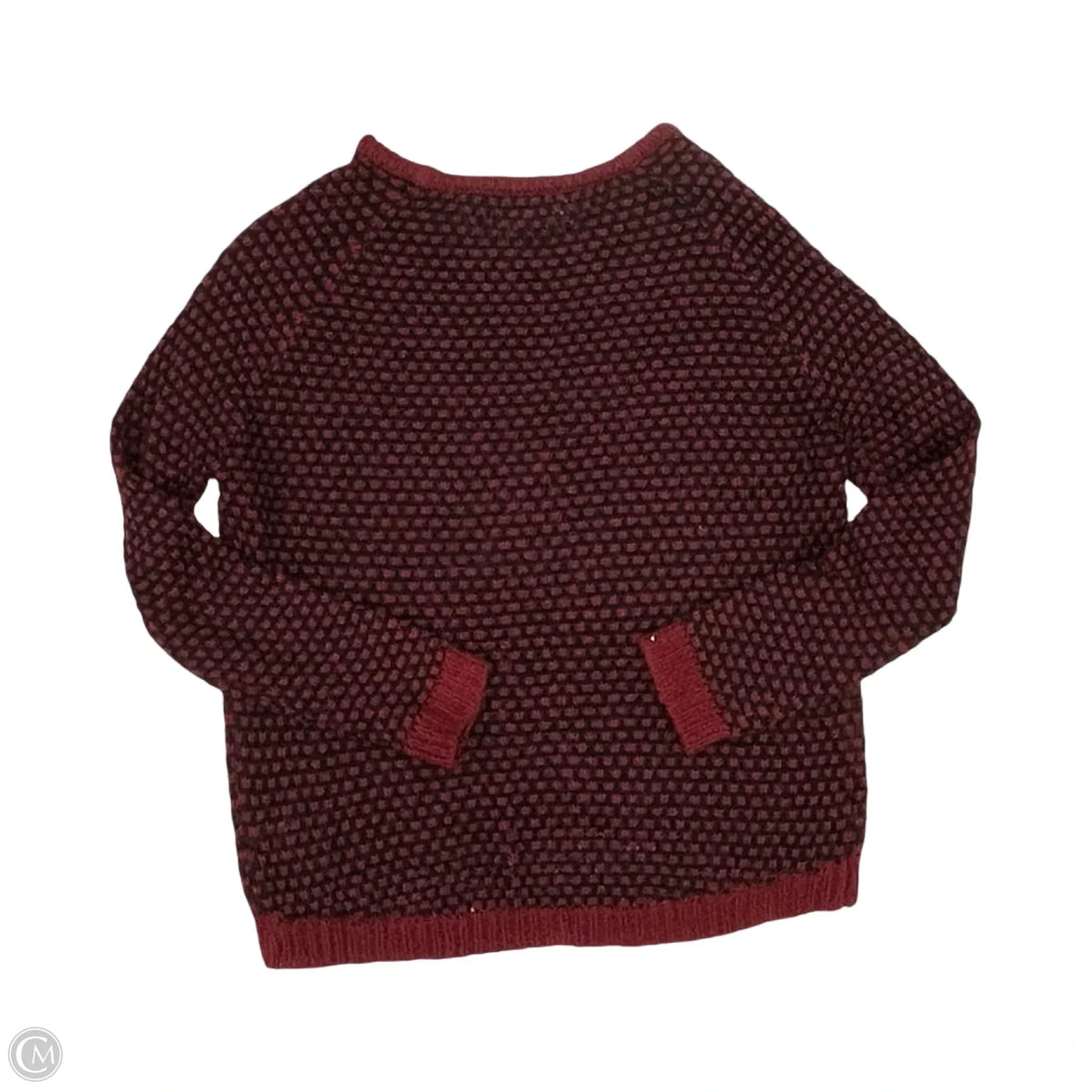 Sweater By Olivia Sky In Black & Red, Size: M