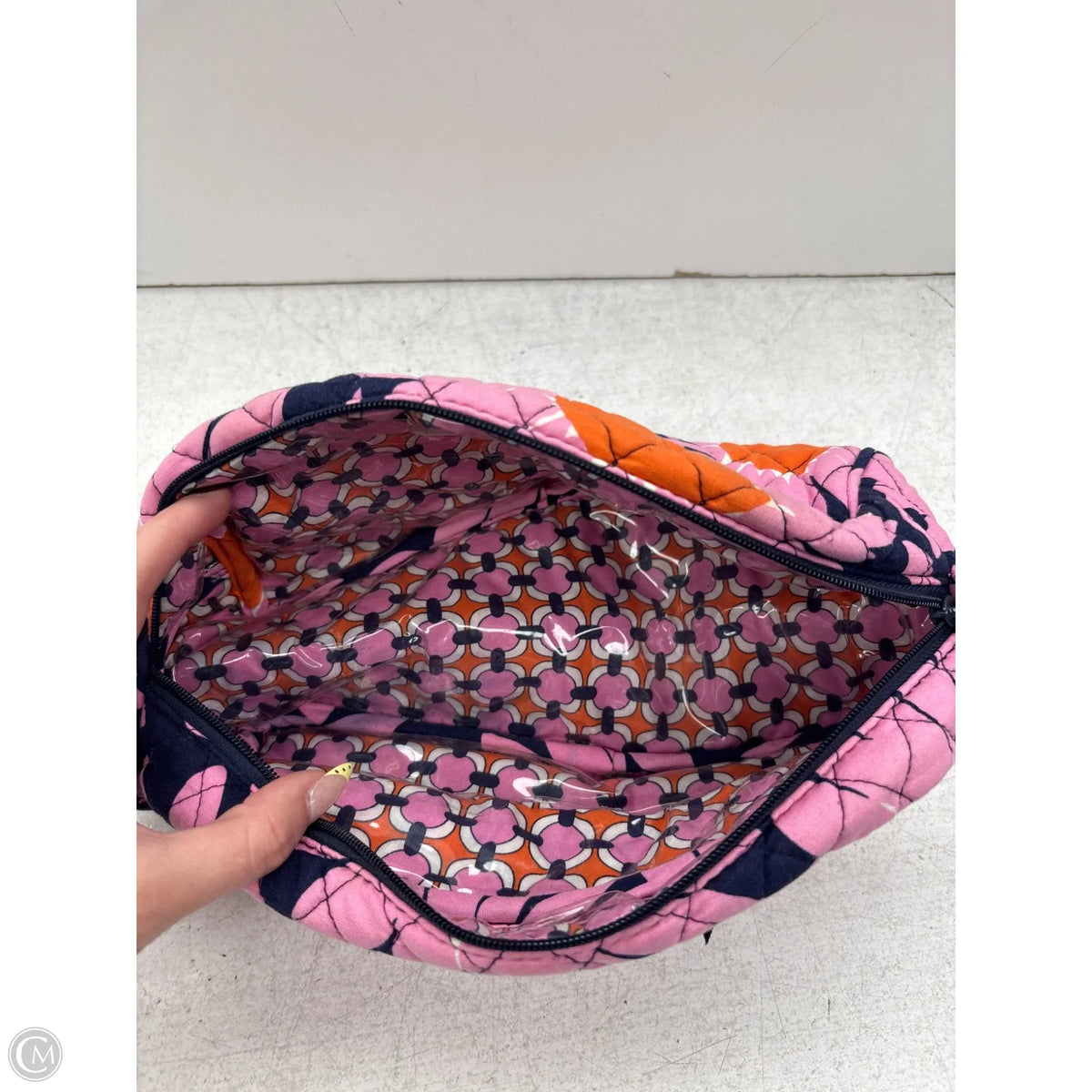 Makeup Bag By Vera Bradley, Size: Medium