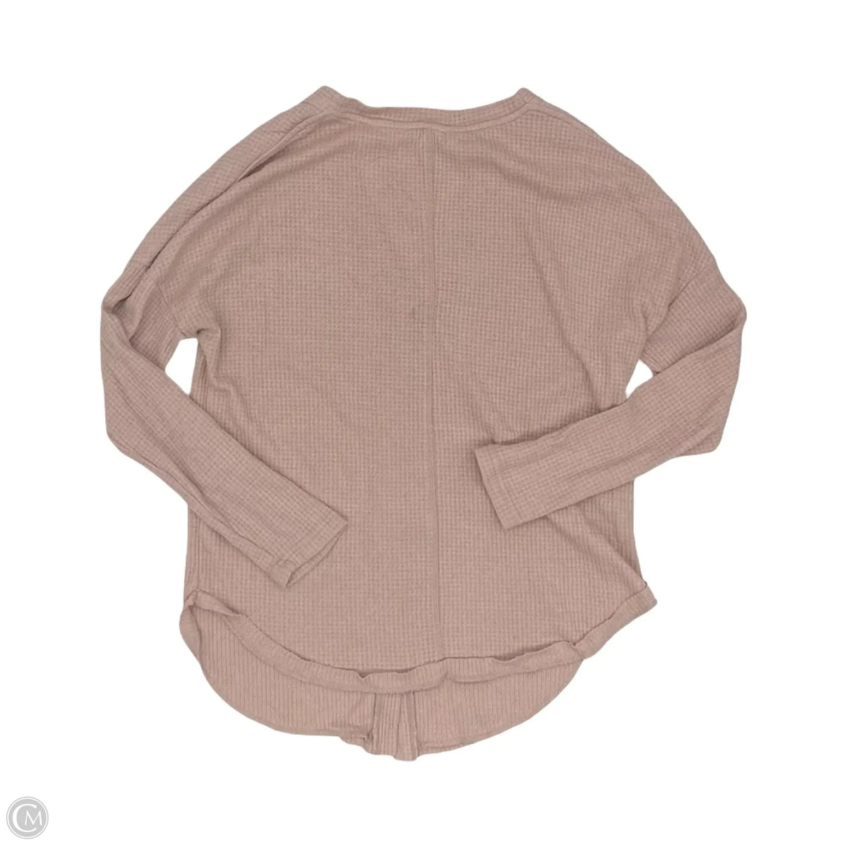 Top Long Sleeve By Hem & Thread In Mauve, Size: S