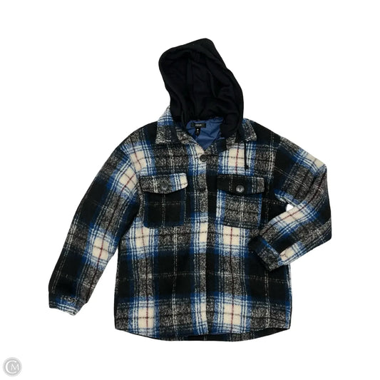 Jacket Other By Aqua In Black & Blue, Size: S