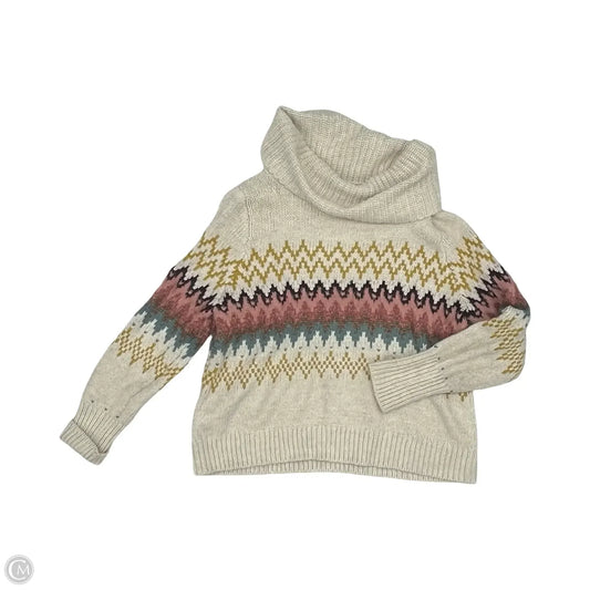 Sweater By Loft In Cream, Size: Xl