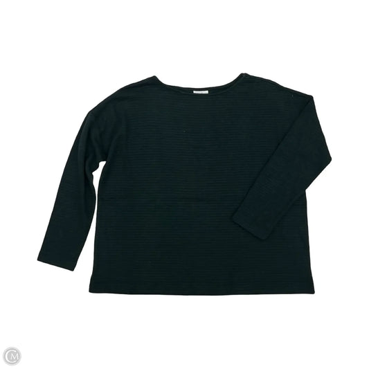 Top Long Sleeve By J. Jill In Green, Size: Lp
