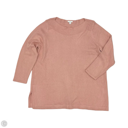 Sweater By J. Jill In Pink, Size: Xlp