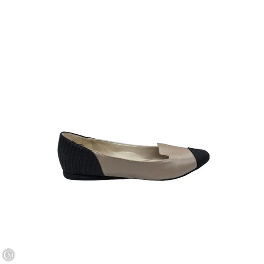 Shoes Flats By Nine West In Black & Tan, Size: 9