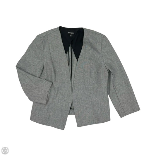 Blazer By Express In Black & White, Size: Xl