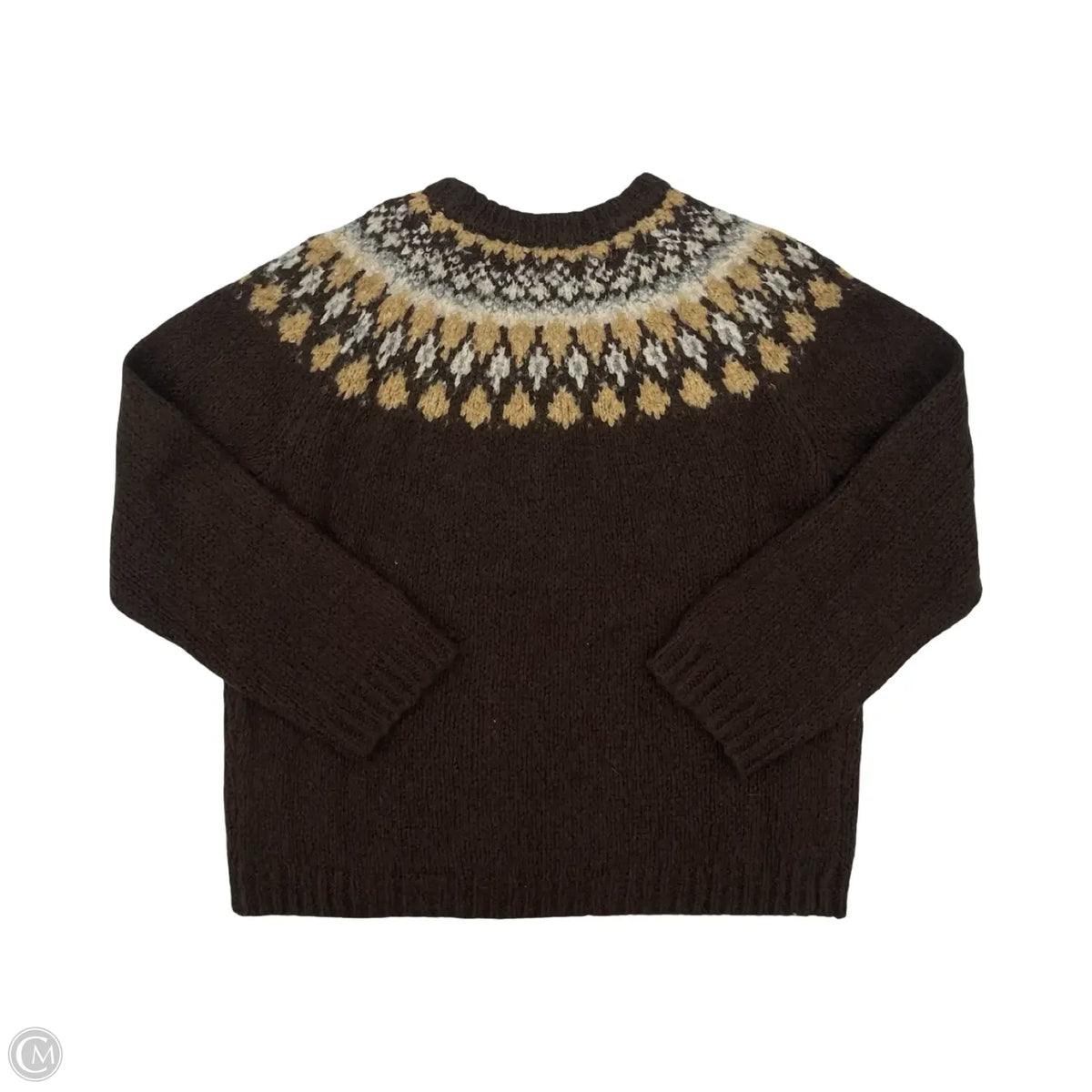 Sweater By Blu Pepper In Brown, Size: M