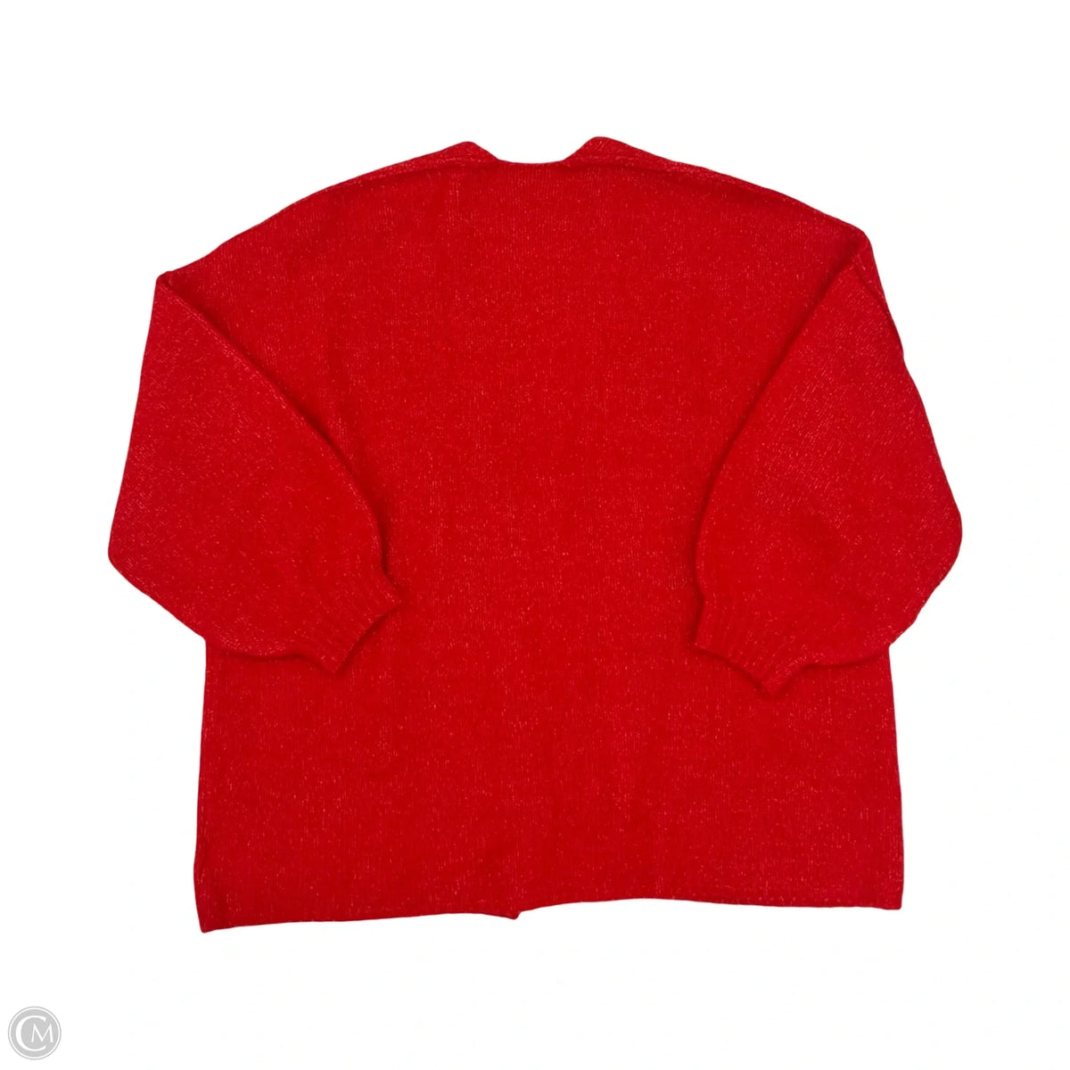 Sweater By Clothes Mentor In Red, Size: M