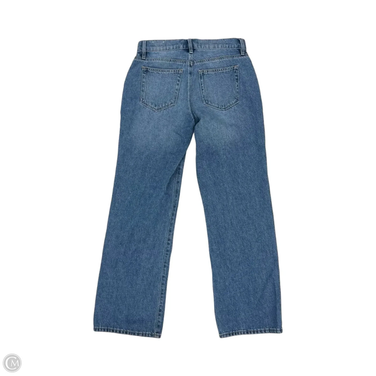 Jeans Flared By Loft In Blue Denim, Size: 0