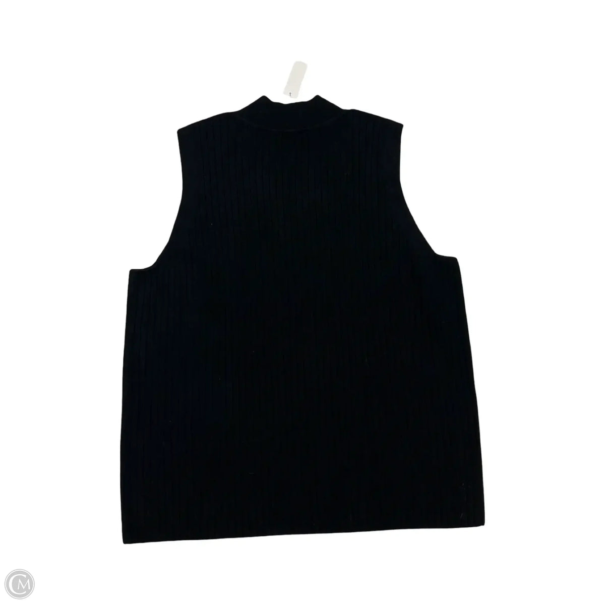 Sweater Short Sleeve By Talbots In Black, Size: 2x
