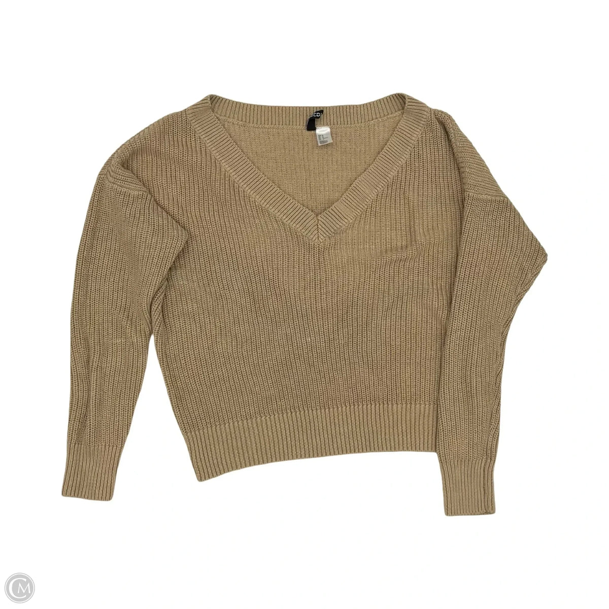 Sweater By Divided In Tan, Size: M
