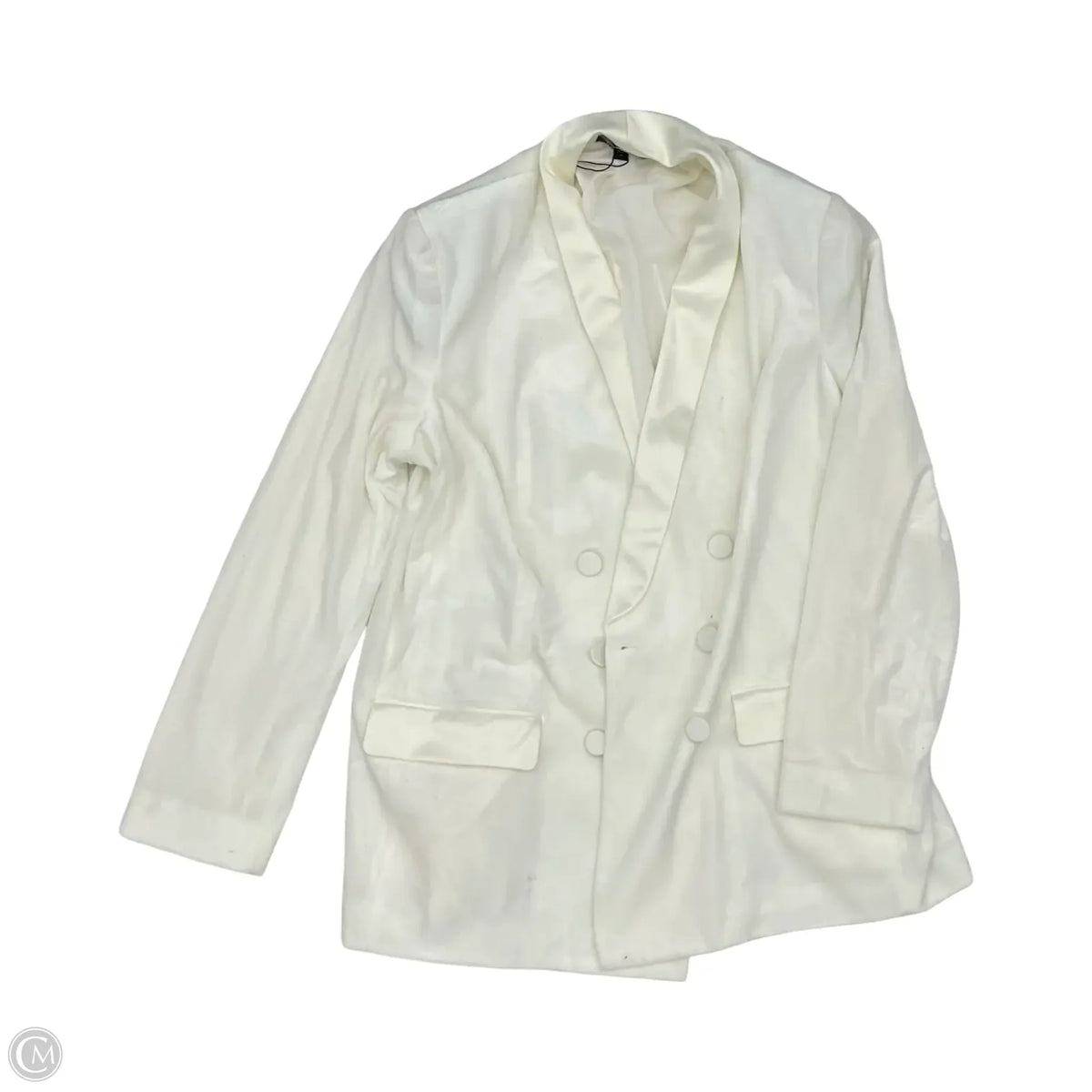 Blazer By Express In Cream, Size: Xl