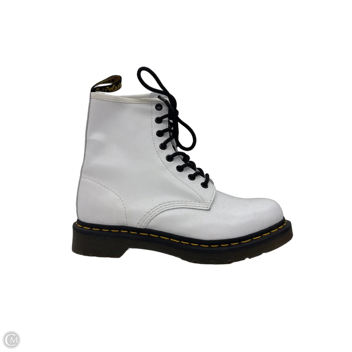Boots Designer By Dr Martens In White, Size: 8