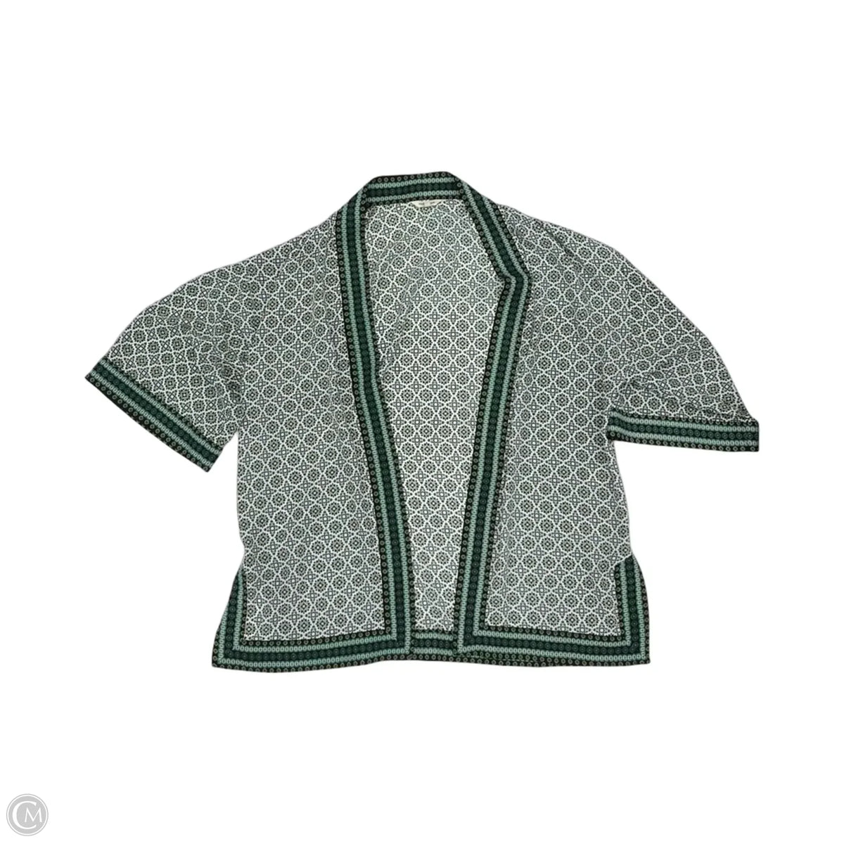 Kimono By Max Studio In Blue & Green, Size: M