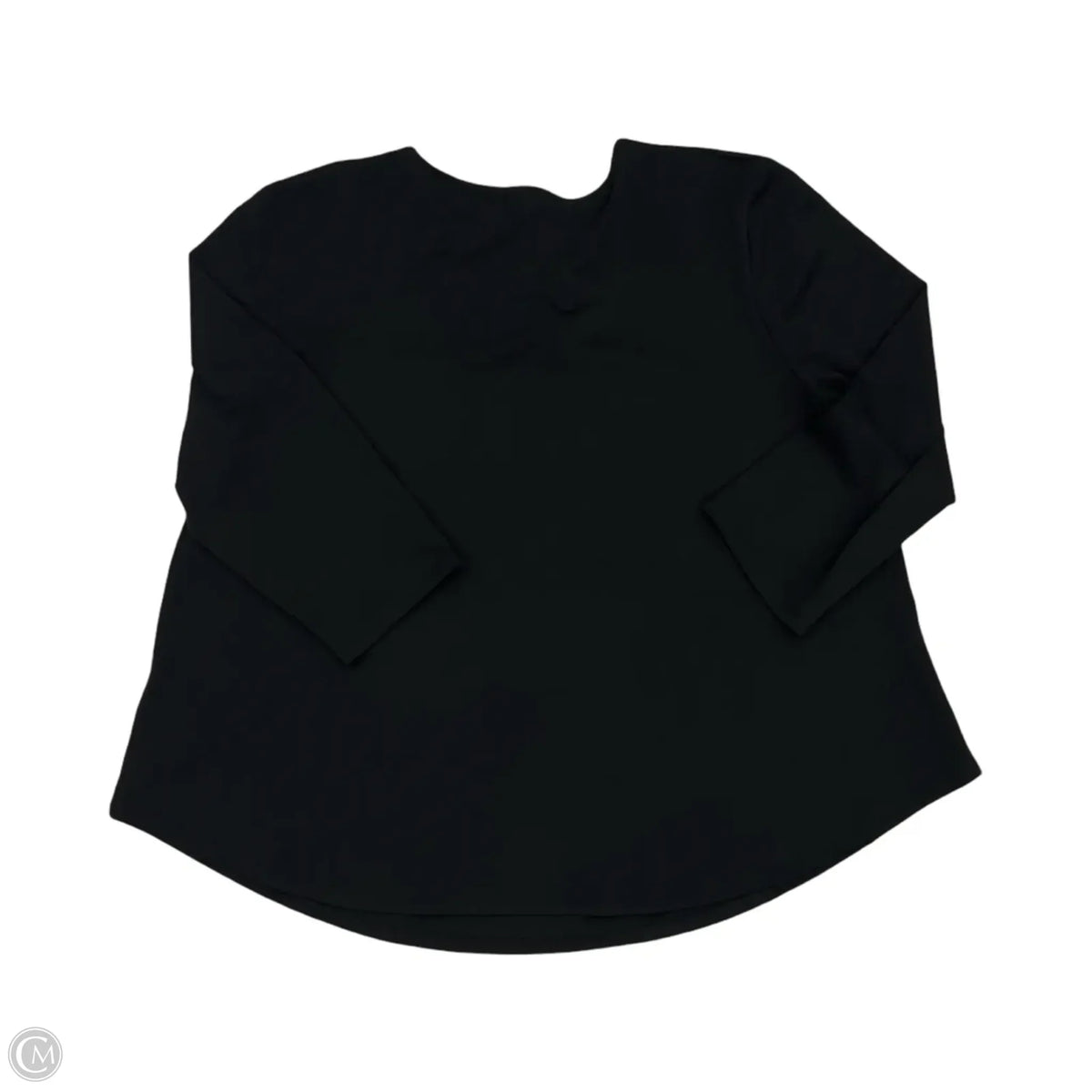 Blouse Long Sleeve By Ruby Rd In Black, Size: Xlp