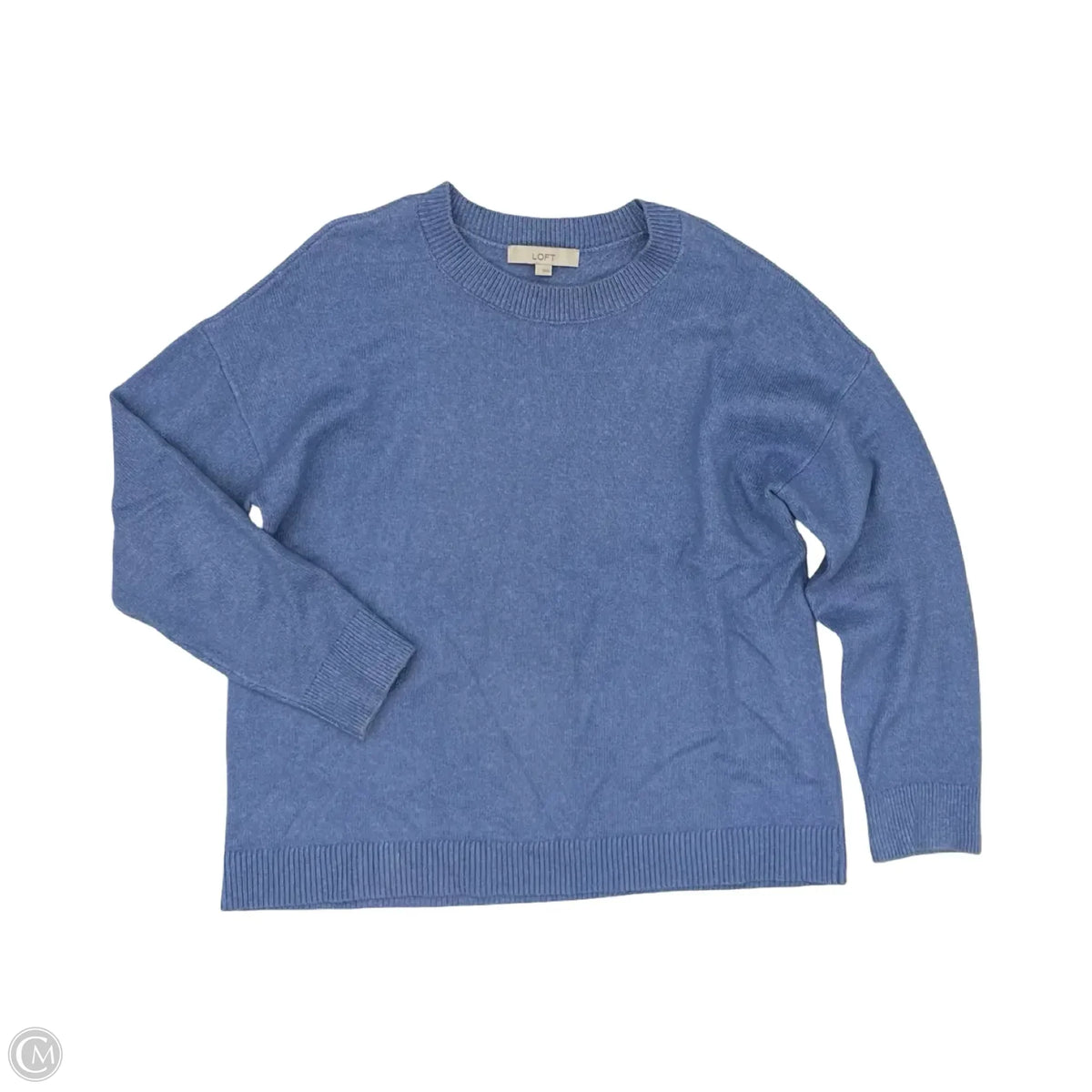 Sweater By Loft In Blue, Size: L