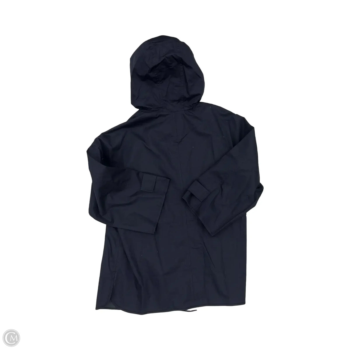 Coat Raincoat By Talbots In Navy, Size: L