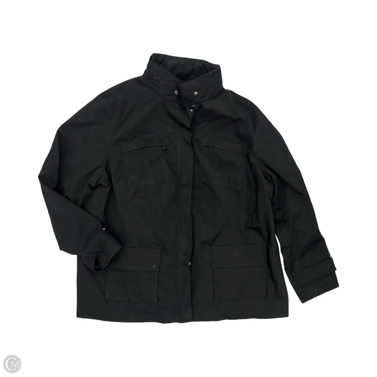 Jacket Other By Talbots In Black, Size: L