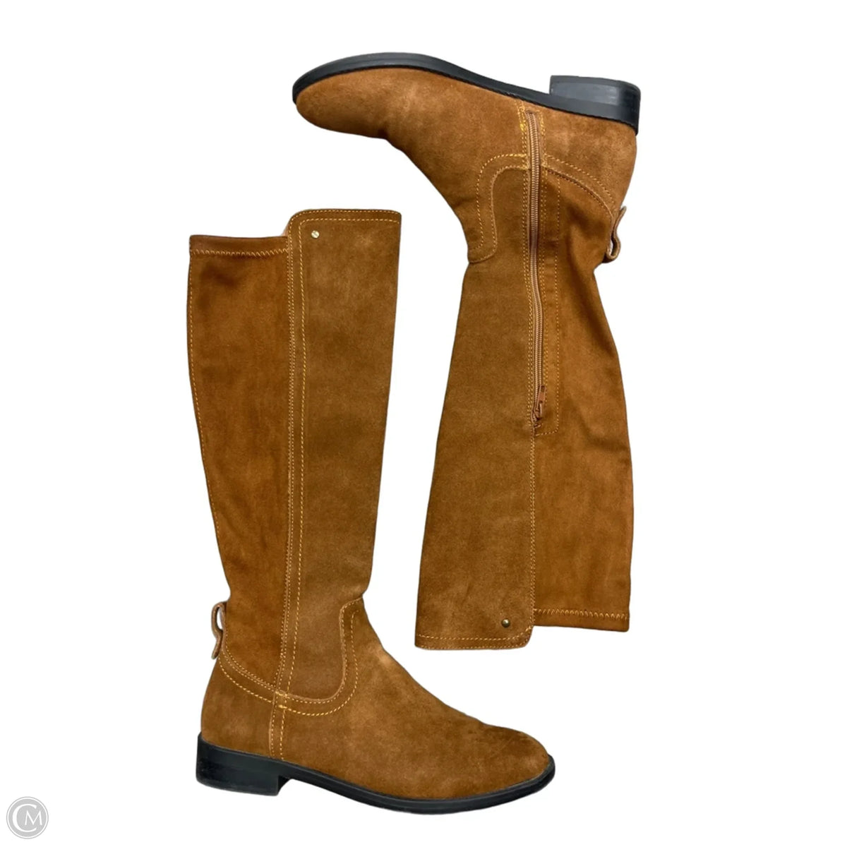 Boots Leather By Very Volatile In Tan, Size: 7