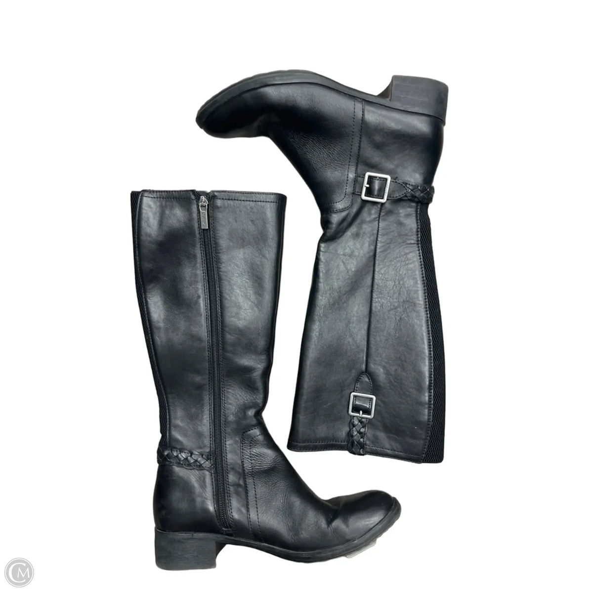 Boots Leather By Aetrex In Black, Size: 7.5