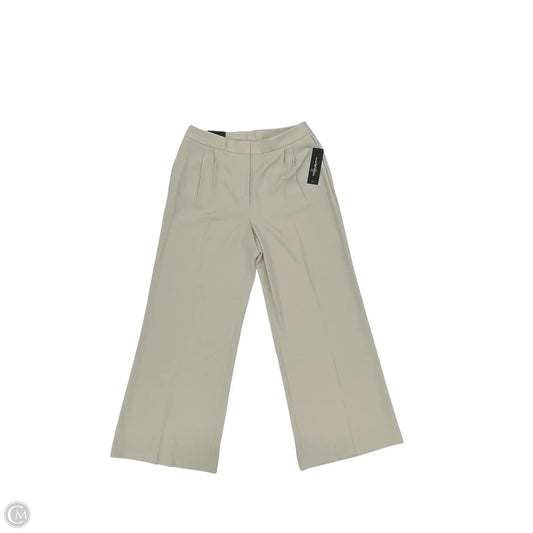 Pants Wide Leg By Donna Karan In Tan, Size: 14