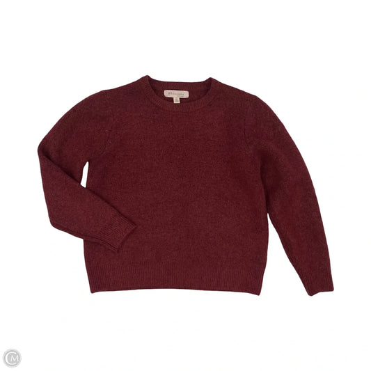Sweater By Philosophy In Maroon, Size: L