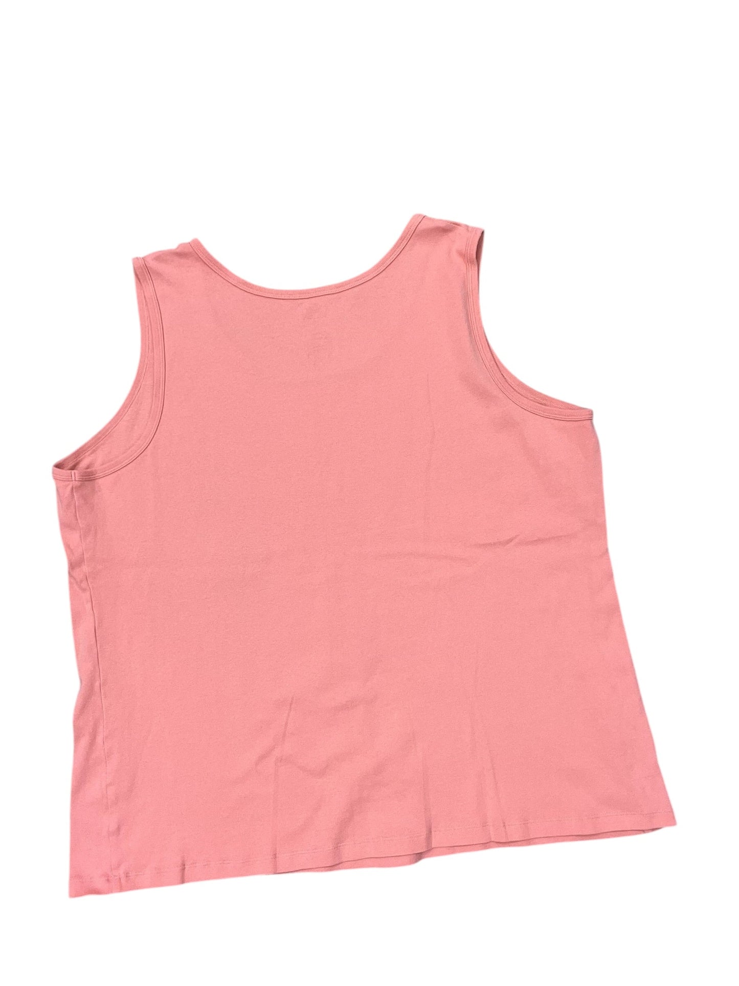 Tank Top By St Johns Bay In Orange, Size:3X